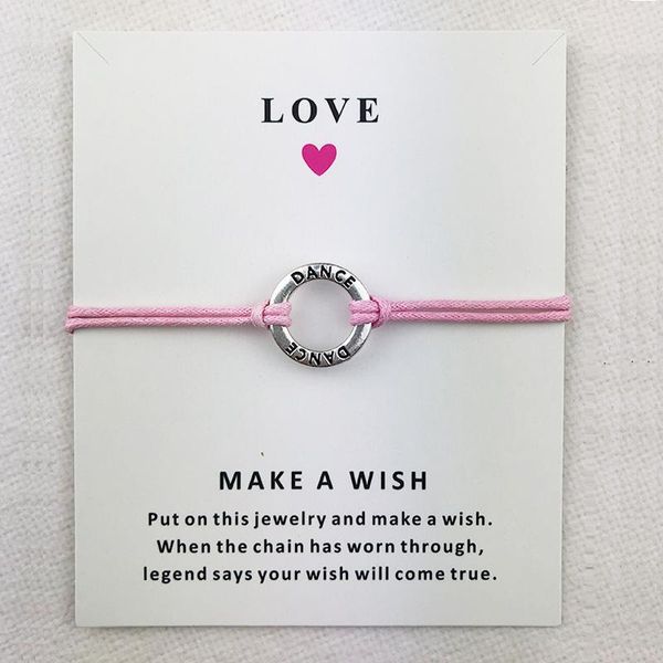 dance circle dancer connection charms bracelet cuff multilayer wax rope bracelets women men with card jewelry charm, Golden;silver
dance circle dancer connection charms bracelet cuff multilayer wax rope bracelets women men with card jewelry charm, Golden;silver