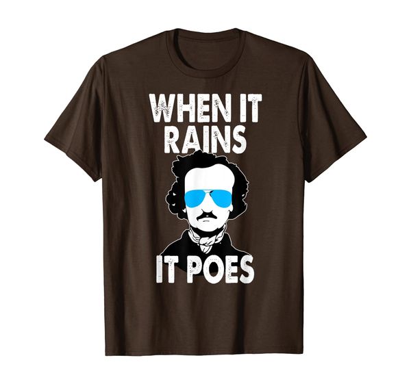 edgar allan poe gothic goth shirt, White;black 
edgar allan poe gothic goth shirt, White;black