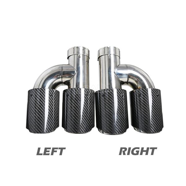 1 pair h style stainless steel carbon fiber exhaust muffler double end pipe for bmw benz vw golf
1 pair h style stainless steel carbon fiber exhaust muffler double end pipe for bmw benz vw golf