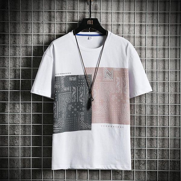 men t-shirt loose cotton casual short sleeve printed white black men's fashion o-neck t shirts tees hip hop clothing m-3xl t-shirts
men t-shirt loose cotton casual short sleeve printed white black men's fashion o-neck t shirts tees hip hop clothing m-3xl t-shirts