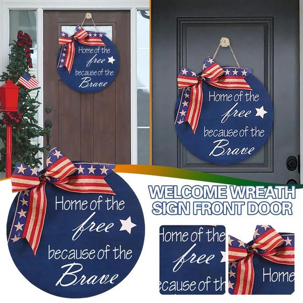 decorative flowers & wreaths welcome door hanger decoration wreath front decor independence day diy hanging crafts wooden pendant d4
decorative flowers & wreaths welcome door hanger decoration wreath front decor independence day diy hanging crafts wooden pendant d4