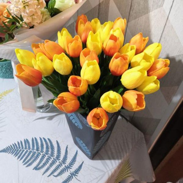 decorative flowers & wreaths 30pcs tulipany tulips artificial flower tulip flores bouquet fake for wedding decoration home decor
decorative flowers & wreaths 30pcs tulipany tulips artificial flower tulip flores bouquet fake for wedding decoration home decor
