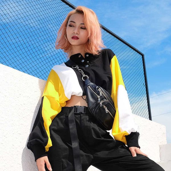 sweetown long sleeve oversized crop korean hoodies sweatshirts women autumn winter 2021 turtleneck harajuku cute sweatshirt, Black;white
sweetown long sleeve oversized crop korean hoodies sweatshirts women autumn winter 2021 turtleneck harajuku cute sweatshirt, Black;white