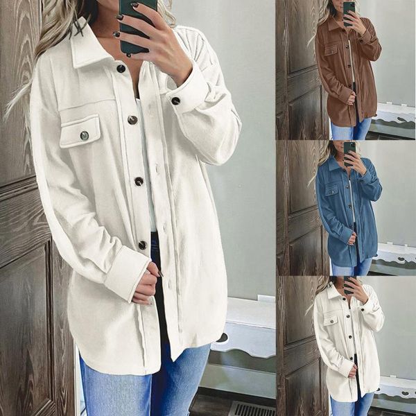 women's jackets overcoat solid color warm winter lapel single-breasted long sleeve plus size outwear coat jacket, Black;brown
women's jackets overcoat solid color warm winter lapel single-breasted long sleeve plus size outwear coat jacket, Black;brown