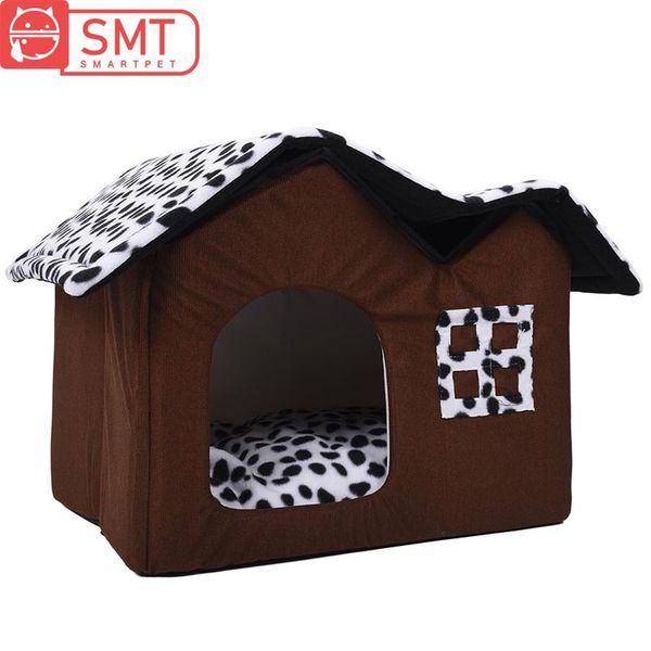 smartpe foldable pet house bed with mat soft winter warm dog sofa cushion kennel nest removable for puppy kitten kennels & pens
smartpe foldable pet house bed with mat soft winter warm dog sofa cushion kennel nest removable for puppy kitten kennels & pens