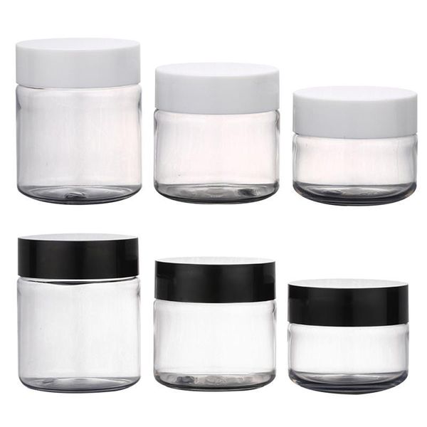 storage bottles & jars 6pc empty round pot plastic cosmetic containers set container for liquid creams sample (120ml, 100ml, 60ml)
storage bottles & jars 6pc empty round pot plastic cosmetic containers set container for liquid creams sample (120ml, 100ml, 60ml)