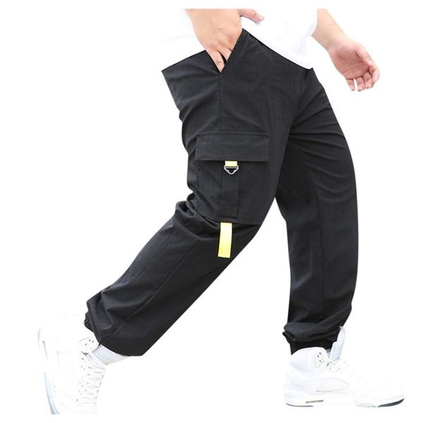 men's pants klv fashion side pocket print overalls fashionable large comfortable cargo, Black
men's pants klv fashion side pocket print overalls fashionable large comfortable cargo, Black