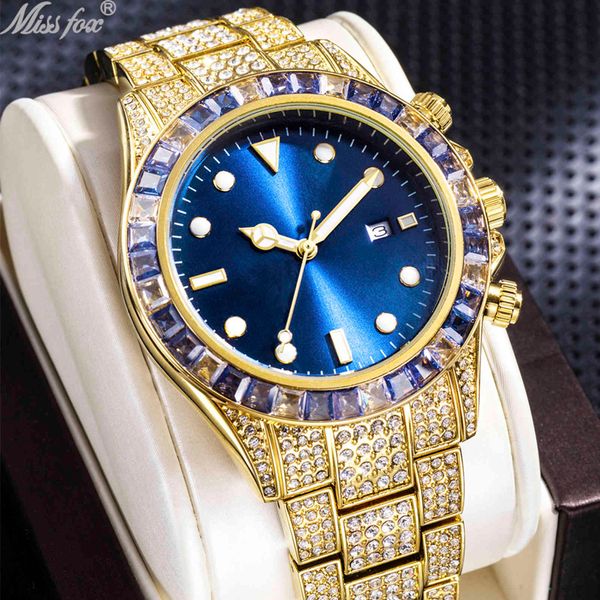 18k plated gold watch for men fully diamonds iced out mens watches hip hop men's wristwatch waterproof reloj hombre droshipping, Slivery;brown
18k plated gold watch for men fully diamonds iced out mens watches hip hop men's wristwatch waterproof reloj hombre droshipping, Slivery;brown
