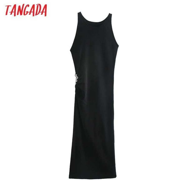 tangada women sequined hollow out party dress sleeveless vintage style females midi dresses vestidos ce184 210609, Black;gray
tangada women sequined hollow out party dress sleeveless vintage style females midi dresses vestidos ce184 210609, Black;gray