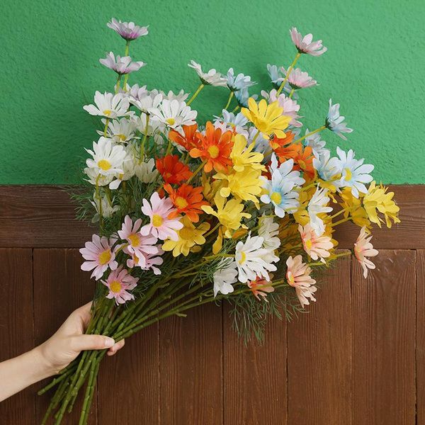 decorative flowers & wreaths 1pc artificial daisy 52cm fake flower bouquet wedding decoration cosmos home vase desktop
decorative flowers & wreaths 1pc artificial daisy 52cm fake flower bouquet wedding decoration cosmos home vase desktop