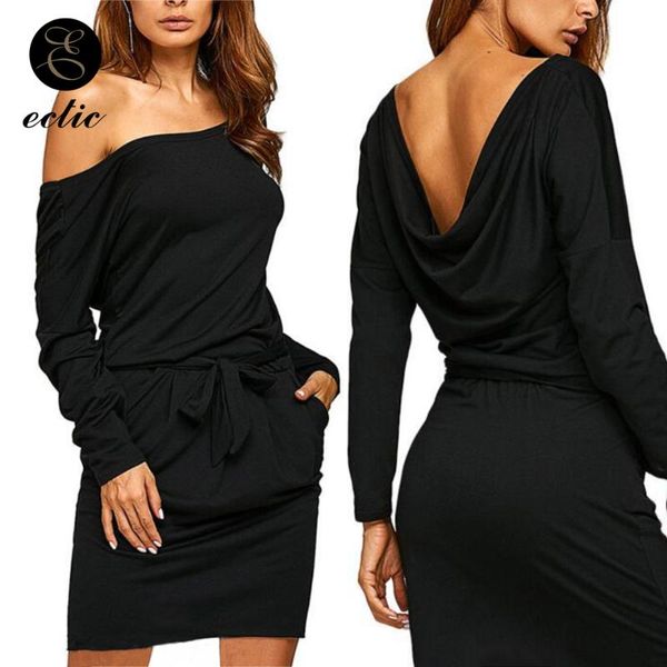 casual dresses bare back dress one shoulder sukienka slim long sleeve solid club party mini slash neck robe femme ete 2021, Black;gray
casual dresses bare back dress one shoulder sukienka slim long sleeve solid club party mini slash neck robe femme ete 2021, Black;gray