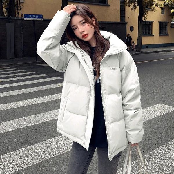 women's down & parkas winter short padded jacket small coat 2021 version loose solid color zipper bread outerwear, Black
women's down & parkas winter short padded jacket small coat 2021 version loose solid color zipper bread outerwear, Black