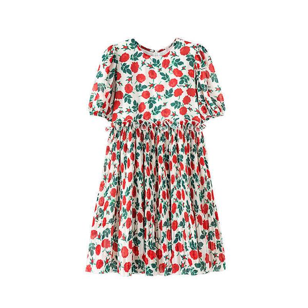 spring summer fashion vintage rose print puff sleeves casual a line dresses women 210615, Black;gray
spring summer fashion vintage rose print puff sleeves casual a line dresses women 210615, Black;gray