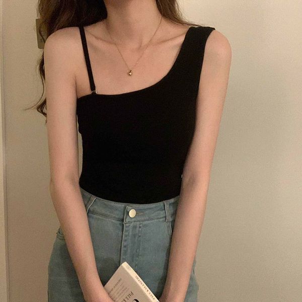 6 colors korean style camisole women 2 way wearing tank spring and summer sleeveless slim crop womens (x1796) 210423, White
6 colors korean style camisole women 2 way wearing tank spring and summer sleeveless slim crop womens (x1796) 210423, White
