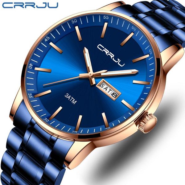 wristwatches crrju brand high-end luxury craftsmanship well-designed outdoor sports and leisure fashion men's stainless steel band watc, Slivery;brown
wristwatches crrju brand high-end luxury craftsmanship well-designed outdoor sports and leisure fashion men's stainless steel band watc, Slivery;brown