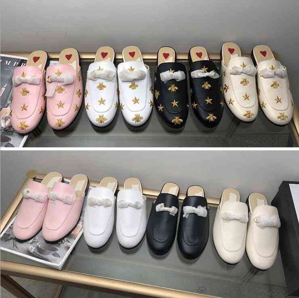 leisure genuine leather time half-character support cool slipper woman ma xiankou muller shoe dawdler single high-end brand designer, Black
leisure genuine leather time half-character support cool slipper woman ma xiankou muller shoe dawdler single high-end brand designer, Black