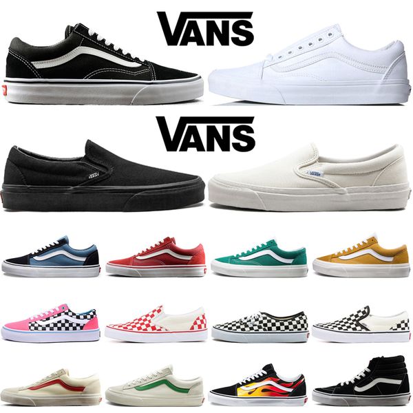 original vans old skool white slip-on canvas shoes for men women fear of god triple black red pink green slip on skateboard sports sneakers
original vans old skool white slip-on canvas shoes for men women fear of god triple black red pink green slip on skateboard sports sneakers