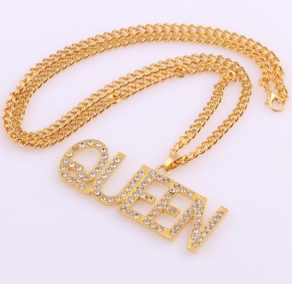 fashion luxury gold-color queen crown chain necklace zircon crystal women jewelry birthday present gifts pendant necklaces, Silver
fashion luxury gold-color queen crown chain necklace zircon crystal women jewelry birthday present gifts pendant necklaces, Silver