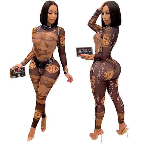 women jumpsuits club wear printed us dollar bodysuit + pants 2-piece set amp rompers boho jumpsuit, Black;white
women jumpsuits club wear printed us dollar bodysuit + pants 2-piece set amp rompers boho jumpsuit, Black;white