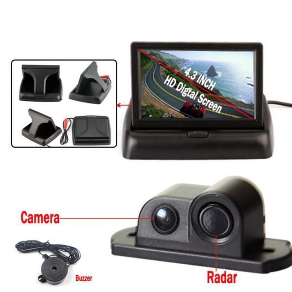 car rear view cameras& parking sensors styling sensor with 4.3'' foldable monitor backup de estacionamento reversing camera
car rear view cameras& parking sensors styling sensor with 4.3'' foldable monitor backup de estacionamento reversing camera