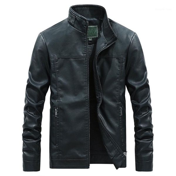 men's fur & faux jaqueta masculina autumn fashion pure color stand collar imitation leather jacket coat, Black
men's fur & faux jaqueta masculina autumn fashion pure color stand collar imitation leather jacket coat, Black