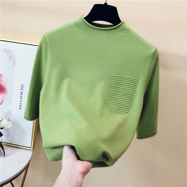 women's sweaters half a sleeve shirt with knitted or crocheted casual female summer sweater the cool neck jumper ladies 5dy9, White;black
women's sweaters half a sleeve shirt with knitted or crocheted casual female summer sweater the cool neck jumper ladies 5dy9, White;black
