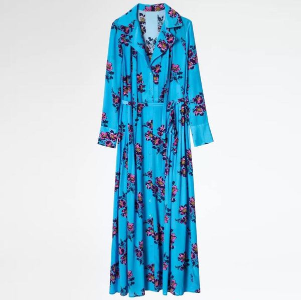 casual dresses retro flower print women dress long sleeve turn-down collar single-breasted lady maxi, Black;gray
casual dresses retro flower print women dress long sleeve turn-down collar single-breasted lady maxi, Black;gray
