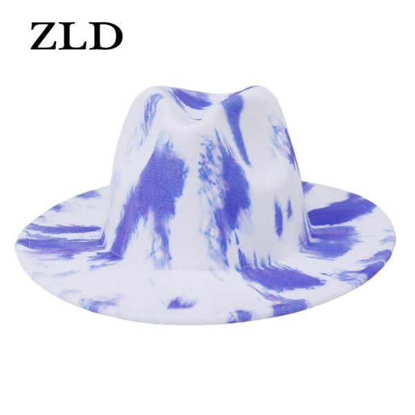 wide brim hats zld printed big hat for men korean style british fashion woolen party jazz women caps men's wool fedoras, Blue;gray
wide brim hats zld printed big hat for men korean style british fashion woolen party jazz women caps men's wool fedoras, Blue;gray