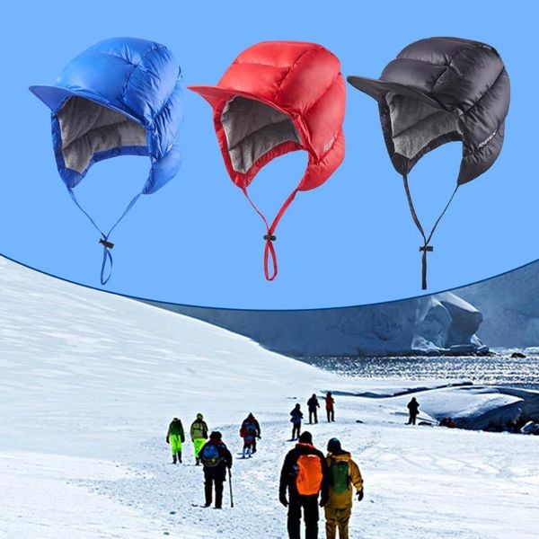 outdoor hats winter down hat fine workmanship water-proof accessory extreme cold weather use for, Black;white
outdoor hats winter down hat fine workmanship water-proof accessory extreme cold weather use for, Black;white