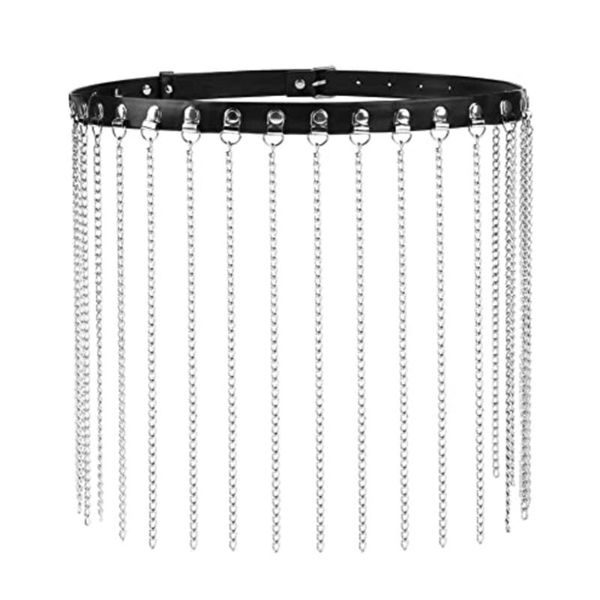 belts streetwear punk pu tassel leather women transparent black fashion gothic metal chain high waist, Black;brown
belts streetwear punk pu tassel leather women transparent black fashion gothic metal chain high waist, Black;brown
