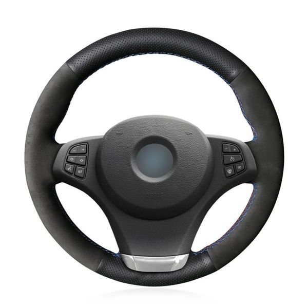steering wheel covers hand-stitched black artificial leather suede car cover for e83 x3 2003 2004 2005-2010 e53 x5 2005 2006
steering wheel covers hand-stitched black artificial leather suede car cover for e83 x3 2003 2004 2005-2010 e53 x5 2005 2006