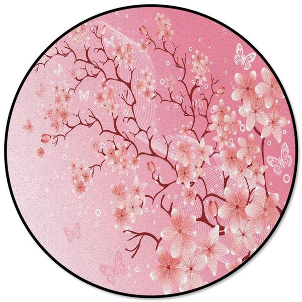 carpets pink cherry blossom flowers pattern rugs and for home living room round rug children rooms non-slip
carpets pink cherry blossom flowers pattern rugs and for home living room round rug children rooms non-slip