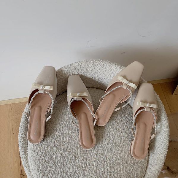 slippers women mule mary jane solid pearl slipper fashion lady flat sandals slides shoes, Black
slippers women mule mary jane solid pearl slipper fashion lady flat sandals slides shoes, Black