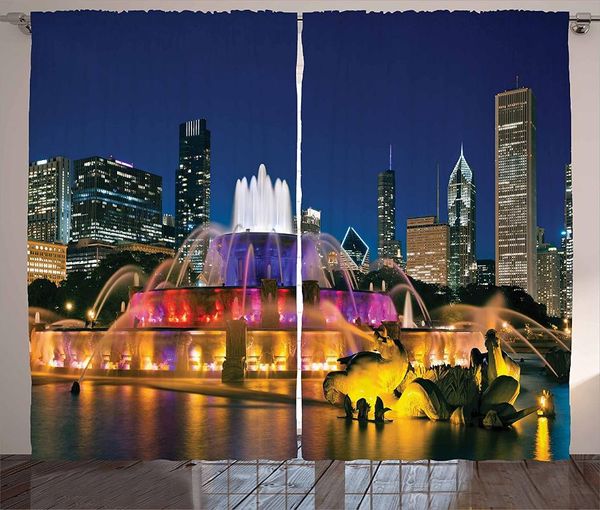 curtain & drapes chicago skyline curtains buckingham fountain landmark in the center of grant park vibrant night window for kids room
curtain & drapes chicago skyline curtains buckingham fountain landmark in the center of grant park vibrant night window for kids room