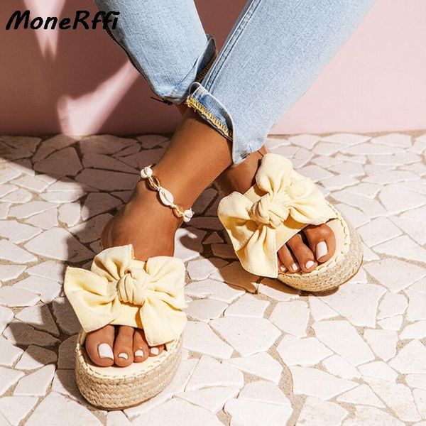 dress shoes women bowknot slippers 2021 summer casual beach muffin slip on platform ladies sandals party peep toe female, Black
dress shoes women bowknot slippers 2021 summer casual beach muffin slip on platform ladies sandals party peep toe female, Black