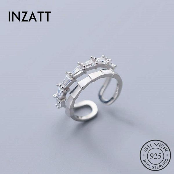 cluster rings inzareal 925 sterling thai silver zircon geometric adjustable ring for woman party fine jewelry minimalist cute accessories, Golden;silver
cluster rings inzareal 925 sterling thai silver zircon geometric adjustable ring for woman party fine jewelry minimalist cute accessories, Golden;silver