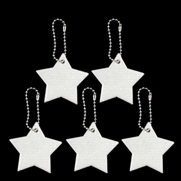 keychains child safety reflector key ring star ultra reflective gear keychain bag clothing, Silver
keychains child safety reflector key ring star ultra reflective gear keychain bag clothing, Silver
