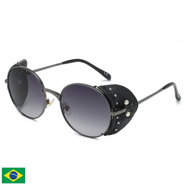 sunglasses luxury leather edging street retro personality big face fashion 2021 slim women calf glasses 50348, White;black
sunglasses luxury leather edging street retro personality big face fashion 2021 slim women calf glasses 50348, White;black