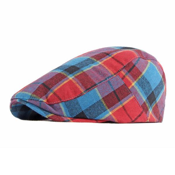 berets peaked cap women's hat british retro plaid sboy men's japanese casual forward beret, Blue;gray
berets peaked cap women's hat british retro plaid sboy men's japanese casual forward beret, Blue;gray