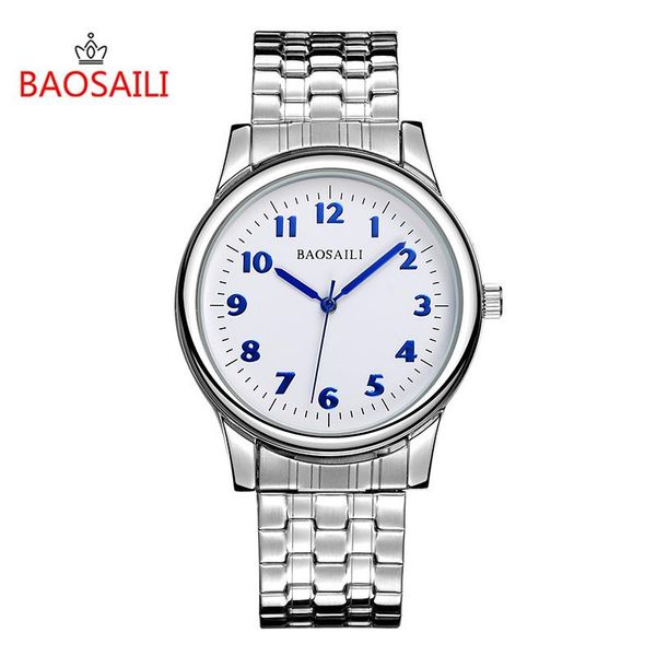 wristwatches b-8204 baosaili men stainless steel band business watch fashion casual analog japan quartz gift, Slivery;brown
wristwatches b-8204 baosaili men stainless steel band business watch fashion casual analog japan quartz gift, Slivery;brown
