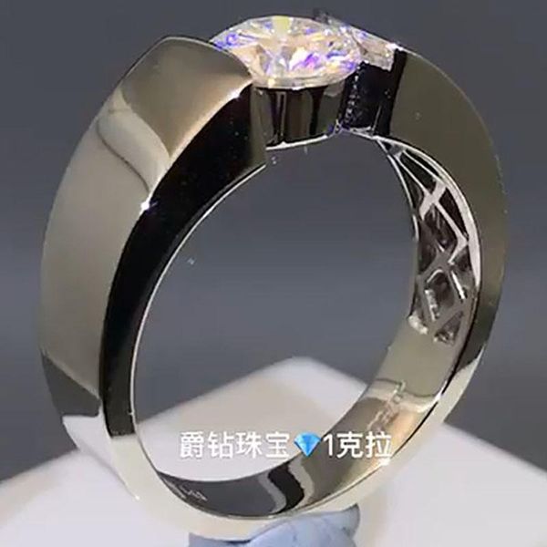 white gold 1 2 3 4 5 round moissanite diamond ring men wedding party anniversary engagement casual sporty cluster rings, Golden;silver
white gold 1 2 3 4 5 round moissanite diamond ring men wedding party anniversary engagement casual sporty cluster rings, Golden;silver