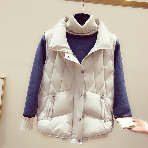 women's vests wholesale 2021 autumn winter selling fashion casual female nice warm vest outerwear mp1002, Black;white
women's vests wholesale 2021 autumn winter selling fashion casual female nice warm vest outerwear mp1002, Black;white