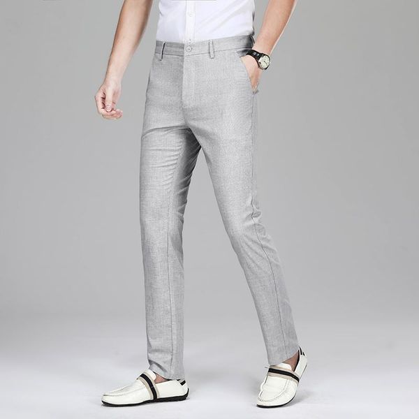 men's suits & blazers men summer suit pants nice mens thin linen dress male straight business office trousers man formal classic pantal, White;black
men's suits & blazers men summer suit pants nice mens thin linen dress male straight business office trousers man formal classic pantal, White;black