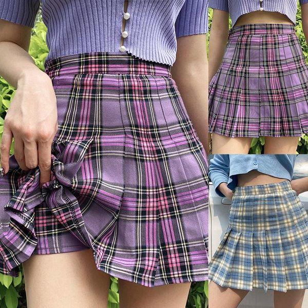 harajuku tartan skirt plaid pleated skirts fashion mini dance side button high waist school female, Black
harajuku tartan skirt plaid pleated skirts fashion mini dance side button high waist school female, Black