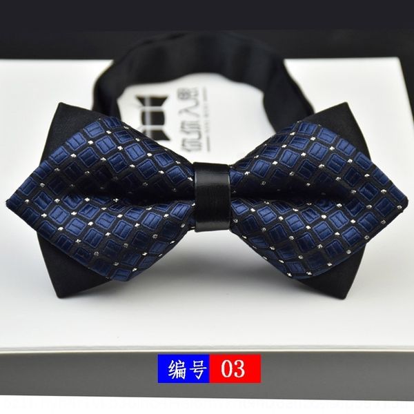 lrr korean polyester double fashion korean wedding ties pol wedding polyester double layer bow men's pointed bow tie, Black;gray
lrr korean polyester double fashion korean wedding ties pol wedding polyester double layer bow men's pointed bow tie, Black;gray
