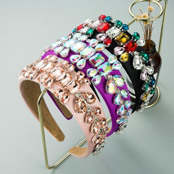 hair clips & barrettes lovely baroque colorful crystal bone headband for woman vintage geometric glass drill soild color fabric hairband gir, Golden;silver
hair clips & barrettes lovely baroque colorful crystal bone headband for woman vintage geometric glass drill soild color fabric hairband gir, Golden;silver