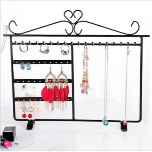 metal earrings necklace jewelry display rack storage box fixed wf kitchen & organization
metal earrings necklace jewelry display rack storage box fixed wf kitchen & organization