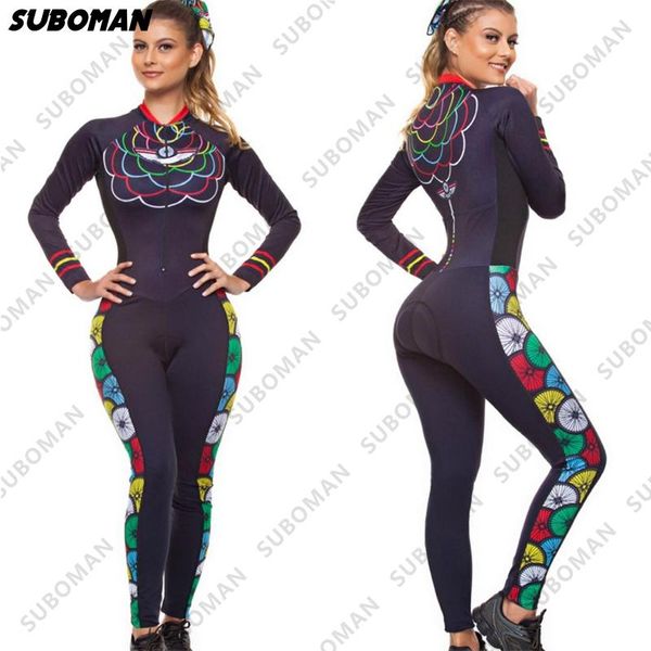 racing sets suboman team women's long short sleeve cycling jersey one piece jumpsuit maillot ropa 19d gel pad ciclismo feminino, Black;blue
racing sets suboman team women's long short sleeve cycling jersey one piece jumpsuit maillot ropa 19d gel pad ciclismo feminino, Black;blue