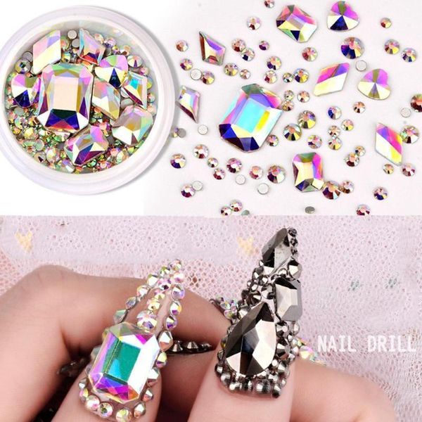nail art decorations net celebrity jewelry big diamond drop flat bottom luxury special-shaped crystal glass mixed set box1, Silver;gold
nail art decorations net celebrity jewelry big diamond drop flat bottom luxury special-shaped crystal glass mixed set box1, Silver;gold