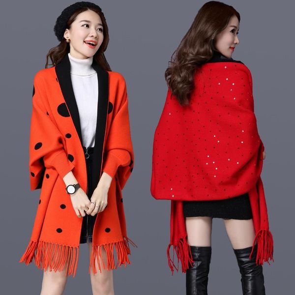 women's vests women lady cashmere shawl scarf dual-wear thicken cape cloak jacket stylish sequined soft autumn winter, Black;white
women's vests women lady cashmere shawl scarf dual-wear thicken cape cloak jacket stylish sequined soft autumn winter, Black;white